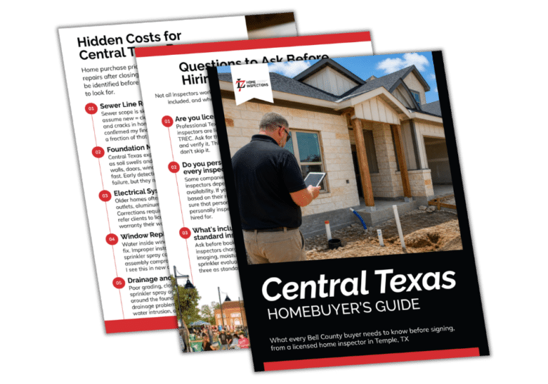 Free Central Texas homebuyer's guide from L7 Home Inspections