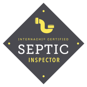 Septic inspector certification badge design